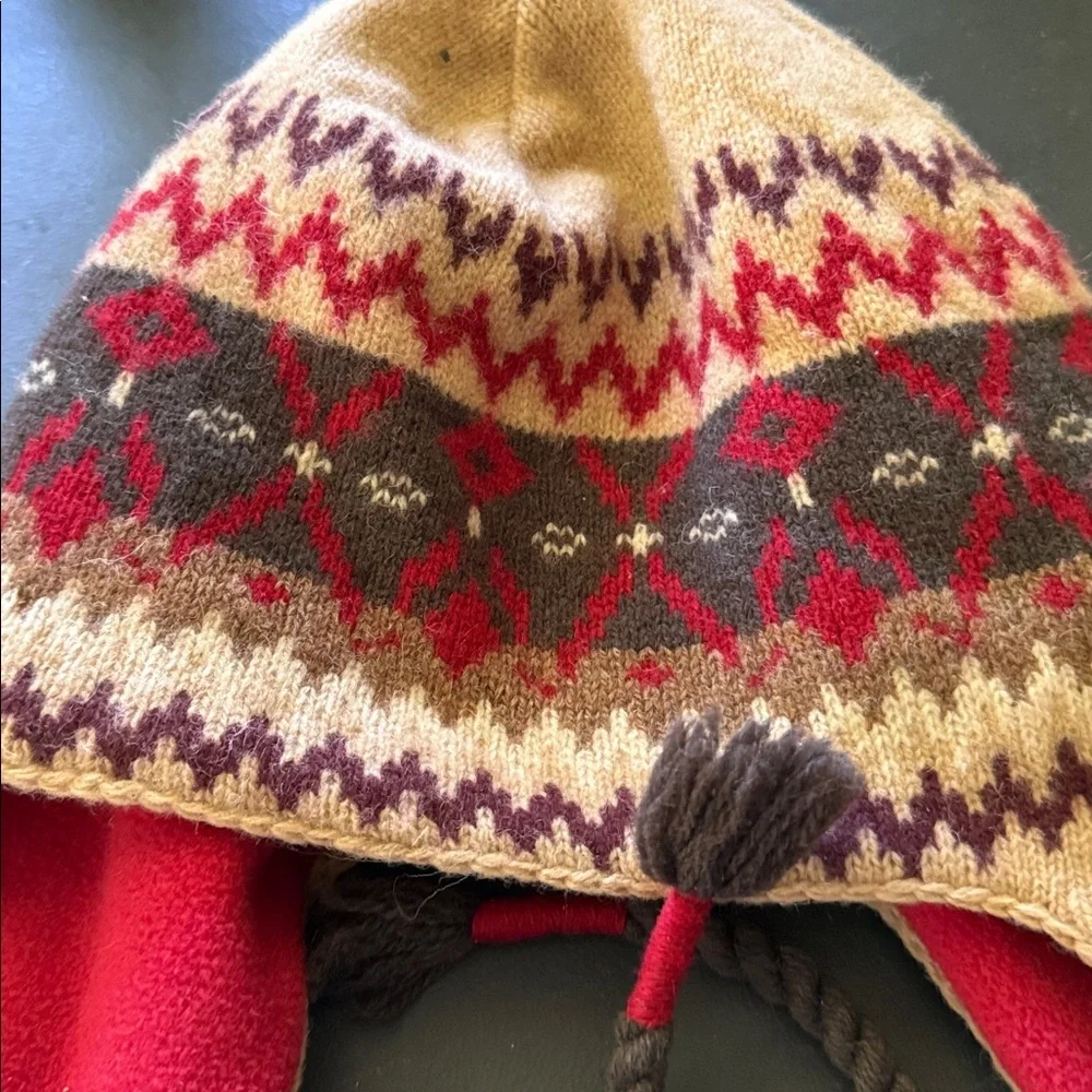 Vintage Old Navy Fair Isle Winter Wool Hat. Size small